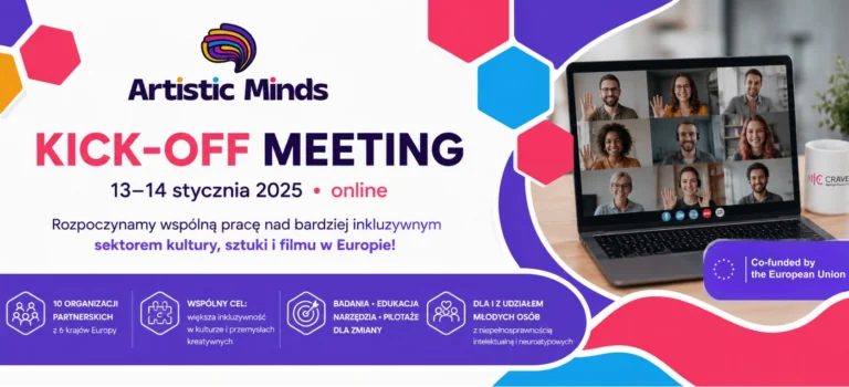 Rusza ArtisticMinds – międzynarodowy projekt poświęcony inkluzywności w sektorze kultury